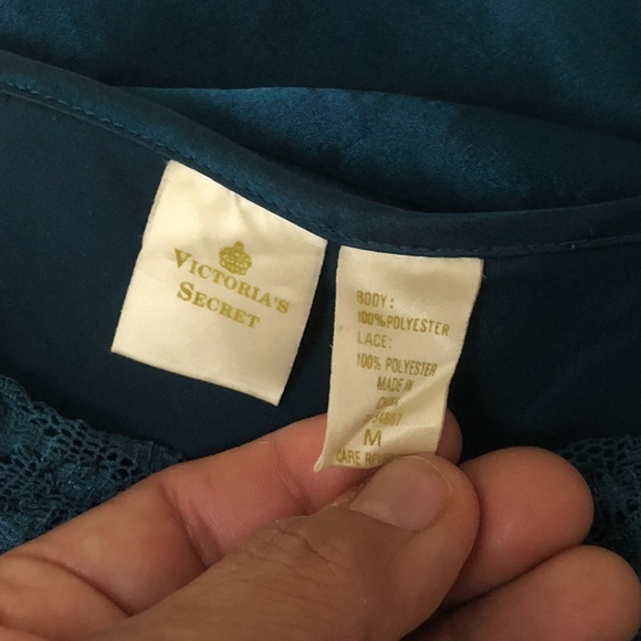 Victoria's Secret Teal Chemise - Picture 5 of 5